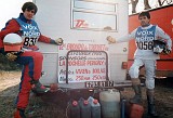 007 TOUQUET 1986 TEAM ROCHELAIS BOULAIS en rouge VIVIEN en blanc